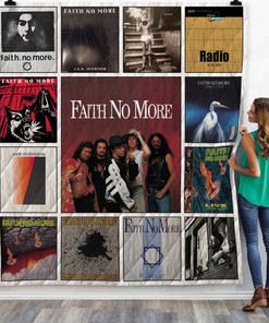 Rock Band Faith No More Albums Quilt Blanket Bedding Set