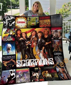 Rock Your Room with Scorpions Quilt Blanket Bedding Set