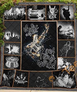Rock Your World Quilt Blanket Bedding Set