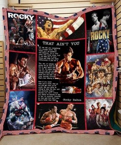 Rocky Balboa 3d Quilt Blanket