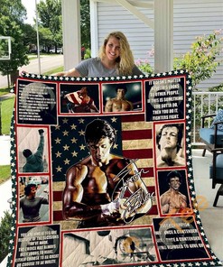 Rocky Balboa Inspired Bedding Set with Quilt And 2 Pillowcases