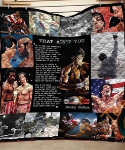 Rocky Balboa Quilt Blanket Bedding Set