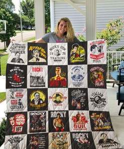 Rocky Balboa Quilt Blanket Bedding Set for Home Décor