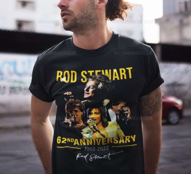 Rod Stewart 62Nd Annivesary Unisex T-Shirt