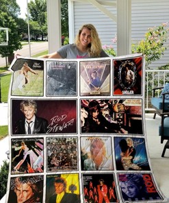 Rod Stewart Quilt Blanket Bedding Set for Home Décor