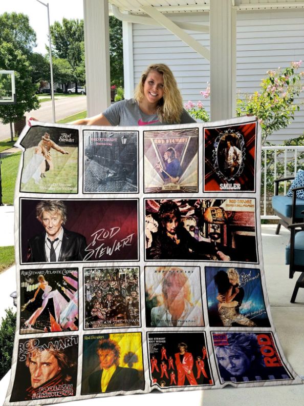 Rod Stewart Quilt Blanket Bedding Set for Home Décor