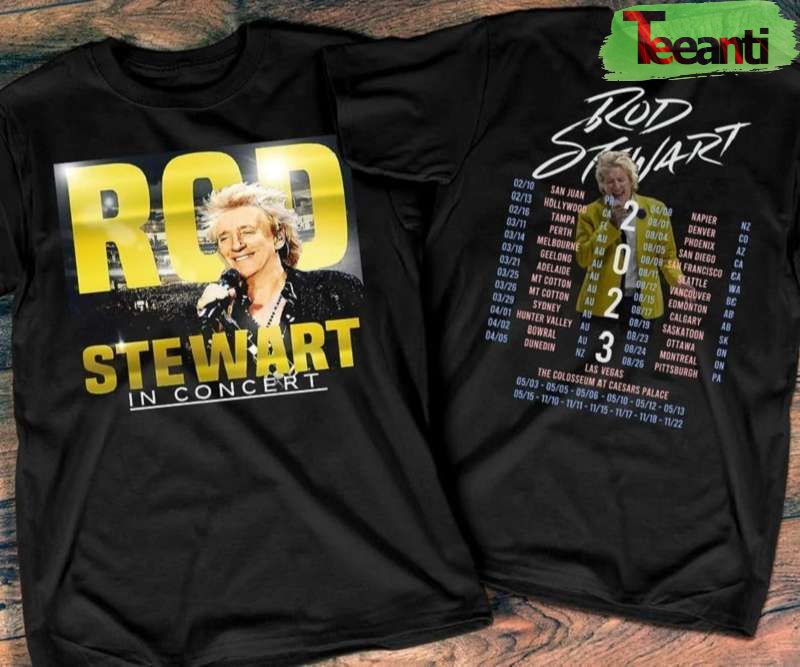Rod Stewart The Hits Tour 2023 Favorite T-Shirt