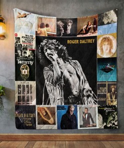 Roger Daltrey Style 2 Album Covers Quilt Blanket Bedding Set