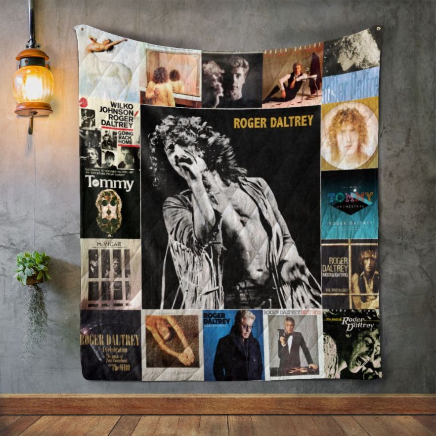 Roger Daltrey Style 2 Album Covers Quilt Blanket Bedding Set