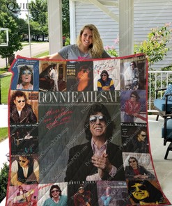 Ronnie Milsap Albums Quilt Blanket Bedding Set For Fans