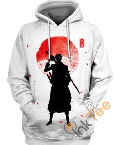 Roronoa Zoro Sunset Hoodie 3D