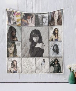 Rose Quilt Blanket Bedding Set for Home Décor