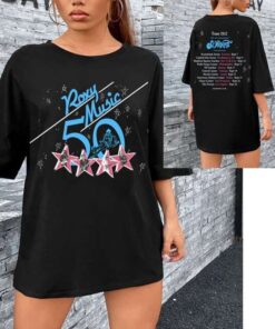 Roxy Music 2022 Tour Shirt, 50Th Anniversary Album