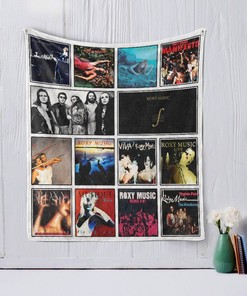 Roxy Music Quilt Blanket Bedding Set for Home Décor