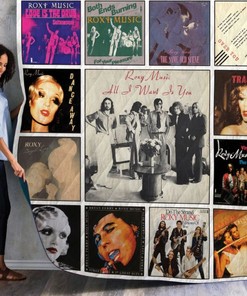Roxy Music Throws Quilt Blanket Bedding Set for Home Décor
