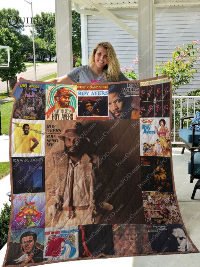 Roy Ayers Albums Quilt Blanket Bedding Set For Fans