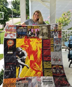 Run Roses Albums Quilt Blanket Bedding Set For Fans