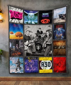 Rush Band Quilt Blanket Bedding Set for Home Décor