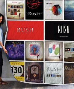 Rush Complication Albums Quilt Blanket Bedding Set New