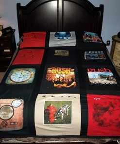 Rush Is A Band Quilt Blanket Bedding Set for Home Décor