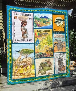 Rwanda Quilt Blanket Bedding Set