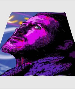 Ryan Gosling Blade Runner Sherpa Fleece Blanket Gifts for Family, for Couple