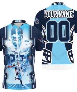 Ryan Tannehill 17 Tennessee Titans Afc South Champions Super Bowl 2021 Personalized 3D All Over Print Polo Shirt