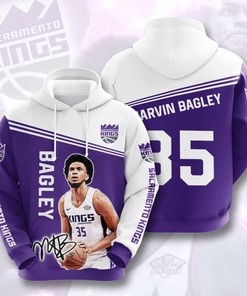 Sacramento Kings Custom Sport All Over Print Hoodie 3D 1