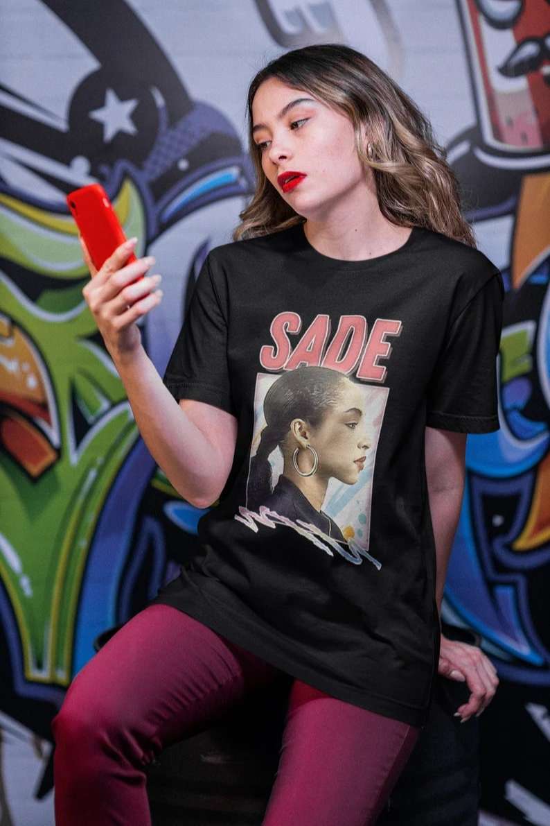 Sade Diamond Singer Tour Concert Shirt