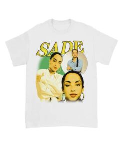 Sade Singer Music Vintage 90'S Graphic Bootleg T-Shirt