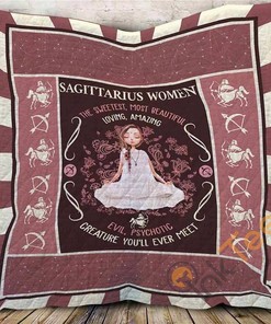 Sagittarius Horoscope Quilt Blanket Bedding Set
