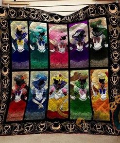 Sailor Moon Ancient Princesses Quilt Blanket Bedding Set