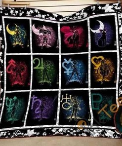 Sailor Moon Dark Art Quilt Blanket Bedding Set