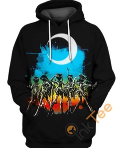 Sailor Moon Silhouette Hoodie 3D