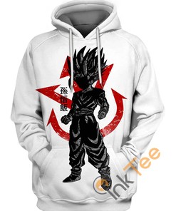 Saiyan Gohan Hoodie 3D