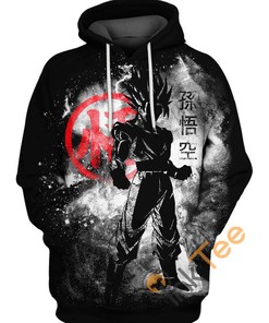 Saiyan Space Hoodie 3D