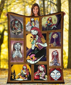 Sally The Nightmare Before Christmas Sherpa Fleece Blanket Gifts for Family, for Couple