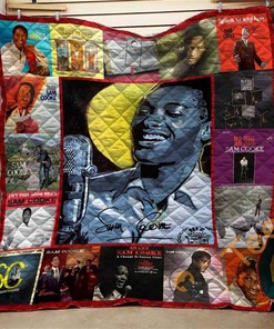 Sam Cooke Tribute Quilt Blanket Bedding Set