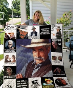 Sam Elliott Quilt Blanket Bedding Set For Fans