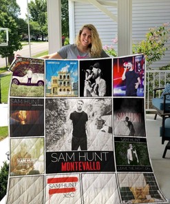Sam Hunt Albums Quilt Blanket Bedding Set for Home Décor