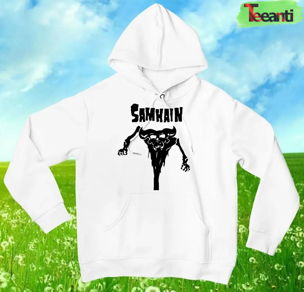 Samhain Band Men'S White Women Hoodie