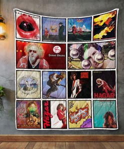 Sammy Hagar 2 Album Covers Quilt Blanket Bedding Set