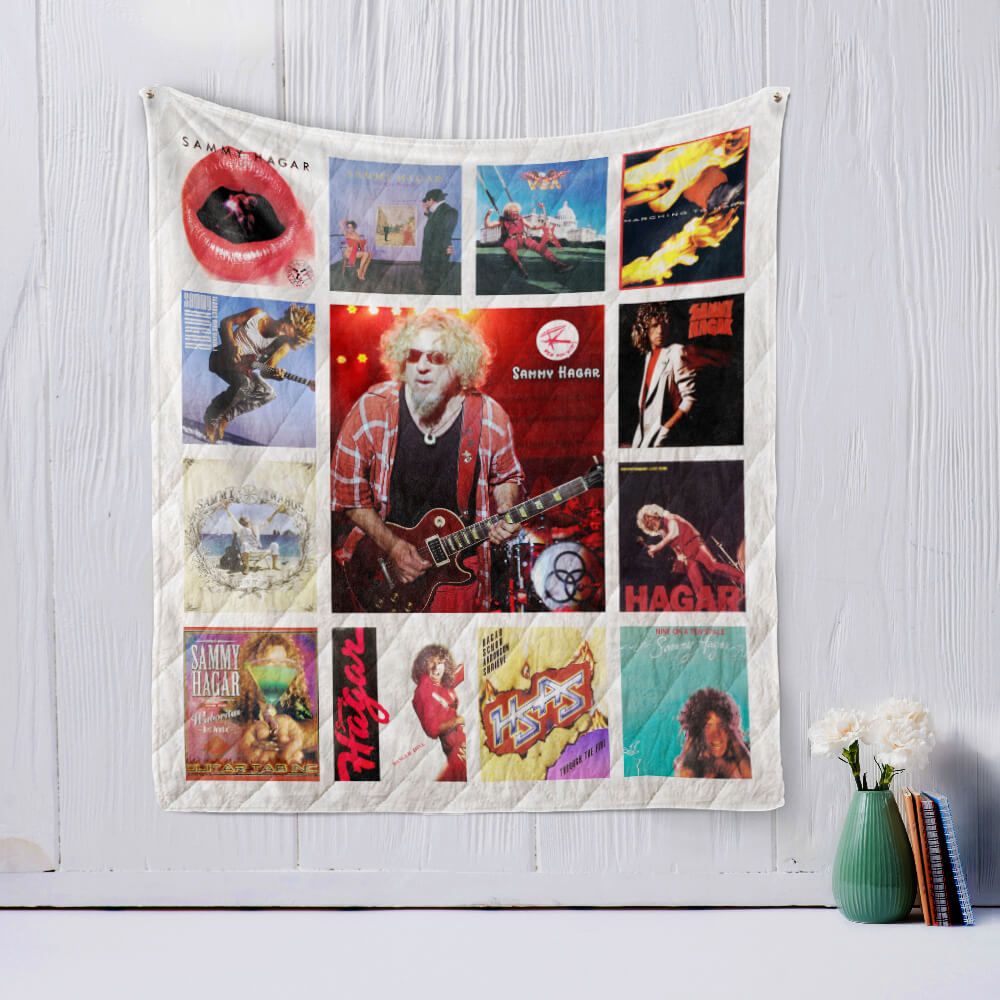 Sammy Hagar Quilt Blanket Bedding Set for Home Décor