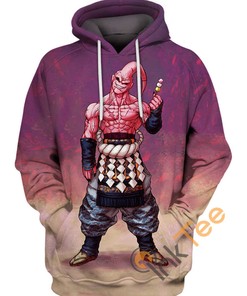 Samurai Buu Hoodie 3D