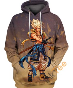 Samurai Gogeta Hoodie 3D