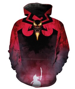 Samurai Jack Aku Vs Jack Epic Hoodie 3D