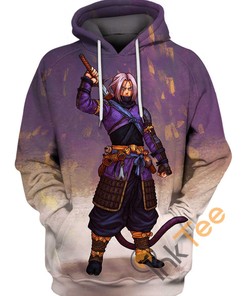 Samurai Trunks Hoodie 3D