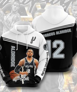 San Antonio Spurs Custom Sport All Over Print Hoodie 3D