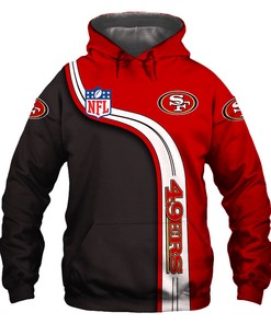San Francisco 49Ers Hoodie 3D Cute Zip Hoodie Pullover Gift for Fans