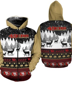 San Francisco 49Ers Hoodie 3D Gifts for Fans